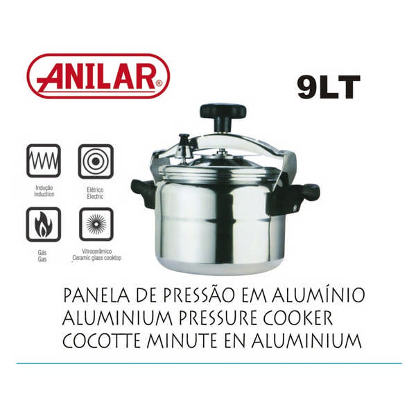PANELA PRES.ALUM.9L 26CM C26B