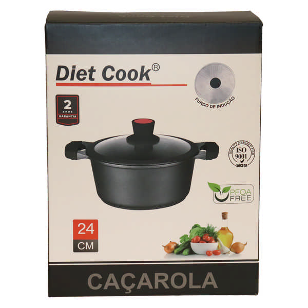 CASSEROLE DIET COOK INDUÇAO 24CM