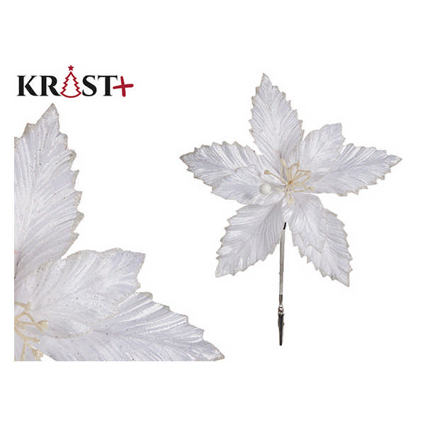 FLOUR CHRISTMAS WHITE 25CM 98231