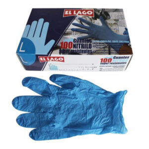 GLOVES NITRI.EL LAGO(L)100 1348