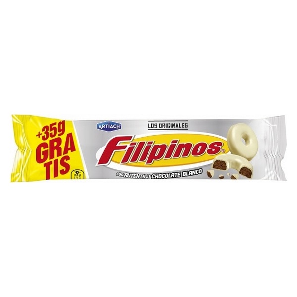 COOKIES FILIPINOS CHOC.BRANCO 128G
