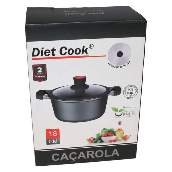 CASSEROLE DIET COOK INDUÇAO 18CM