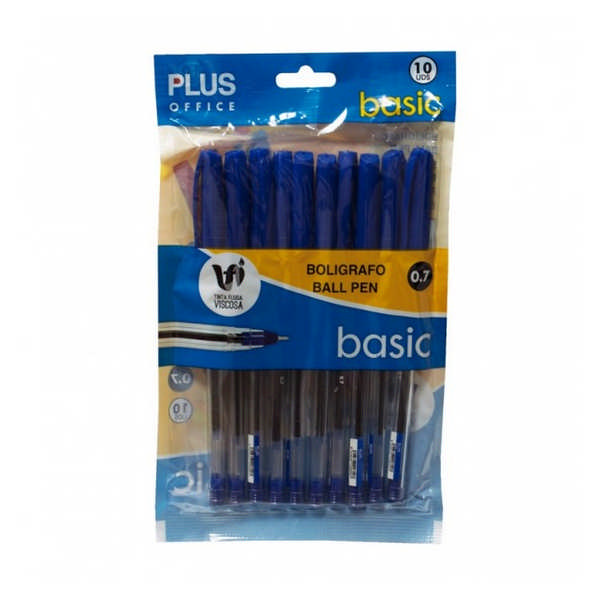 BALLPOINT PLUS OFFICE BLUE CJ10