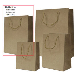 SACO PAPEL 31X12X42 KRAFT RECI