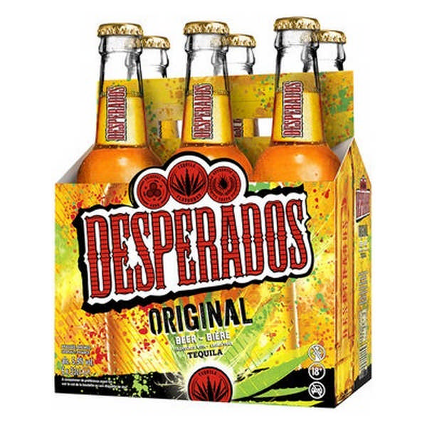 CERVEJA DESPERADOS TEQUILA 6X33CL