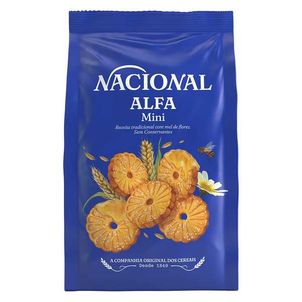 COOKIES NACIONAL MINI ALFA 120G