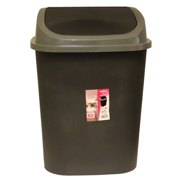 BUCKET LIXO BLACK 50L M143650CM