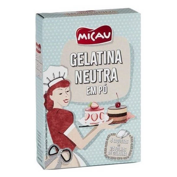 GELATIN MICAU NEUTRA POWDER 4X11G