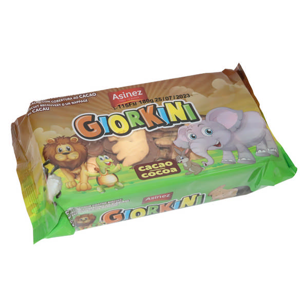COOKIES ASINEZ GIORKINI CHOC.180G
