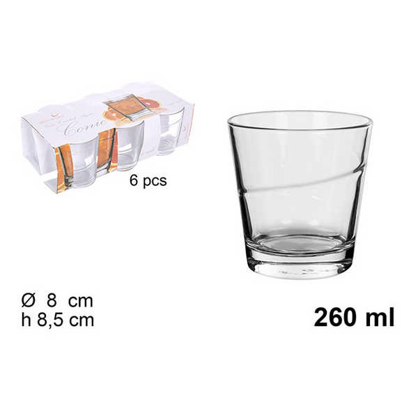 GLASS WATER CONIC 26C CJ6 107938