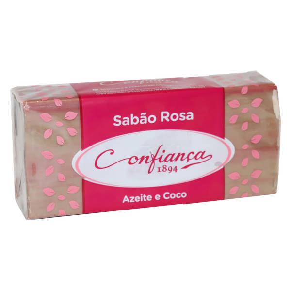 SOAP CONFIANÇA ROSA AZ&C.400G