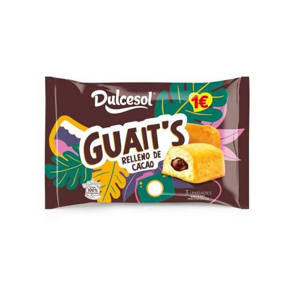 SNACK DULCESOL GUAIT'S COCOA 135G