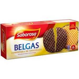 BOLACHAS SABOROSA BELGAS CHOC.198G