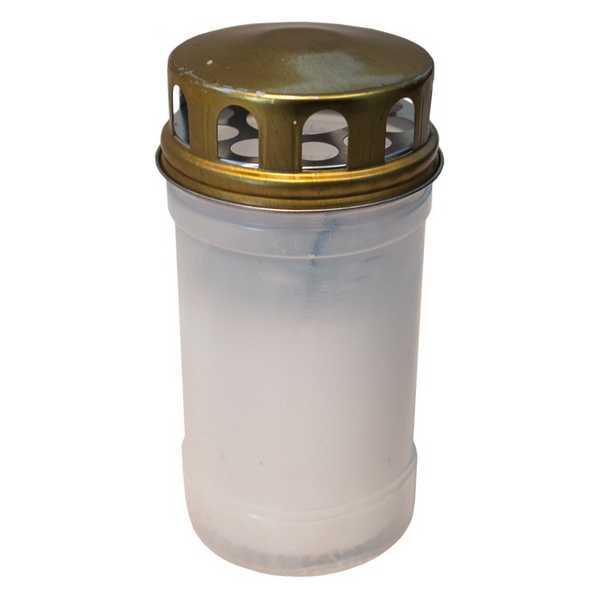 CEMETERY CANDLE 30LL IMP.BRANCO