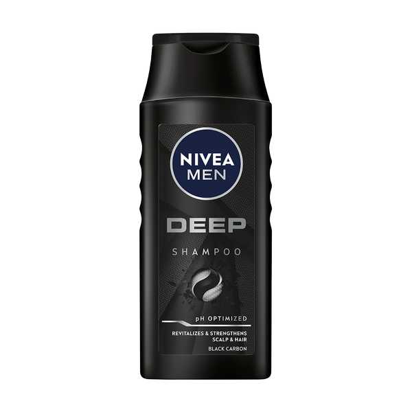 SHAMPOO NIVEA MEN DEEP REV&FOR.250M