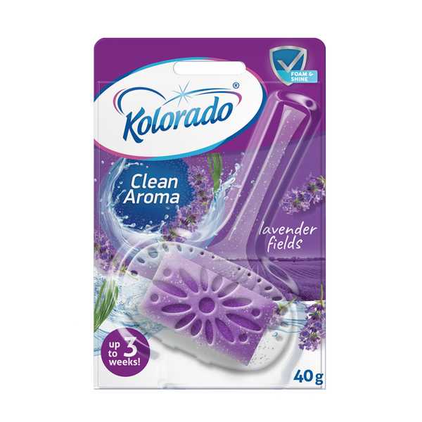 TOILET BLOCK KOLORADO CLE.LAVAND.40G