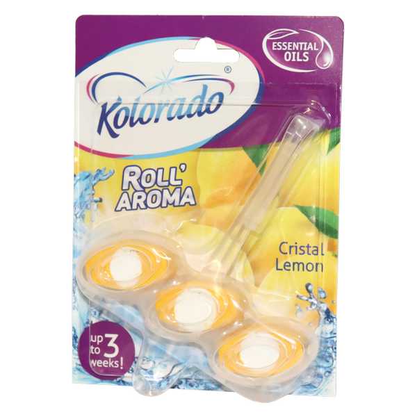 TOILET BLOCK KOLORADO ROLL LEMON 51G