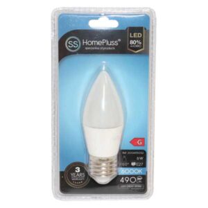 LIGHT BULB H/P.VELA LED E27-6W 6000K