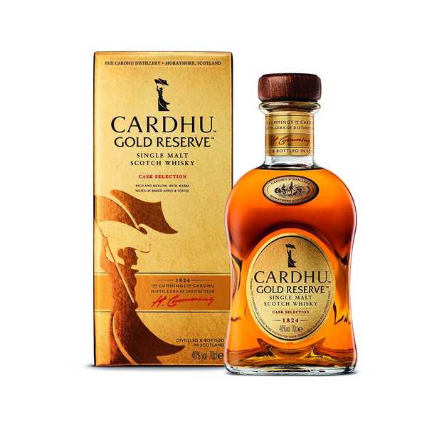 WHISKY CARDHU MALTE GOLD RES.70CL
