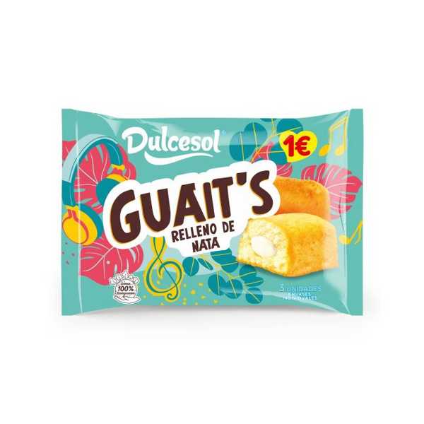 SNACK DULCESOL GUAIT'S CREAM 135G