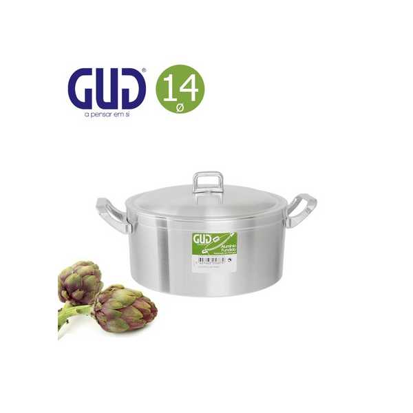 CASSEROLE GUD ACET. ALU.FUN.14CM 1L