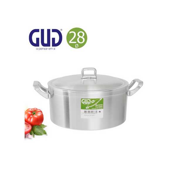 CASSEROLE GUD ACET. ALU.FUN.28CM 7L