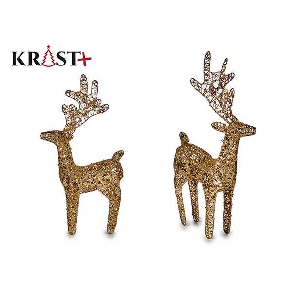 REINDEER CHRISTMAS DOUR.DEC.50CM 97019