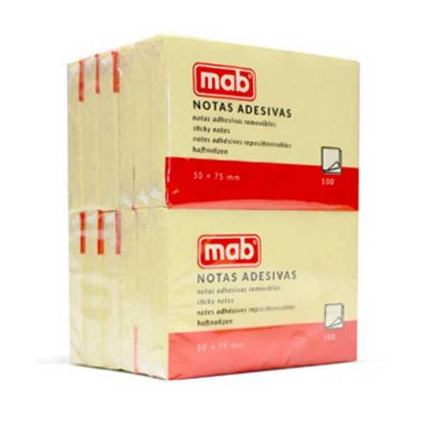 PAD NOTAS ADE.MAB 50X75 100