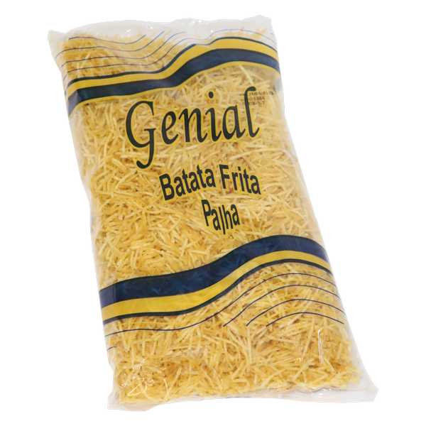 POTATO CHIPS GENIAL PALHA FINA 500G