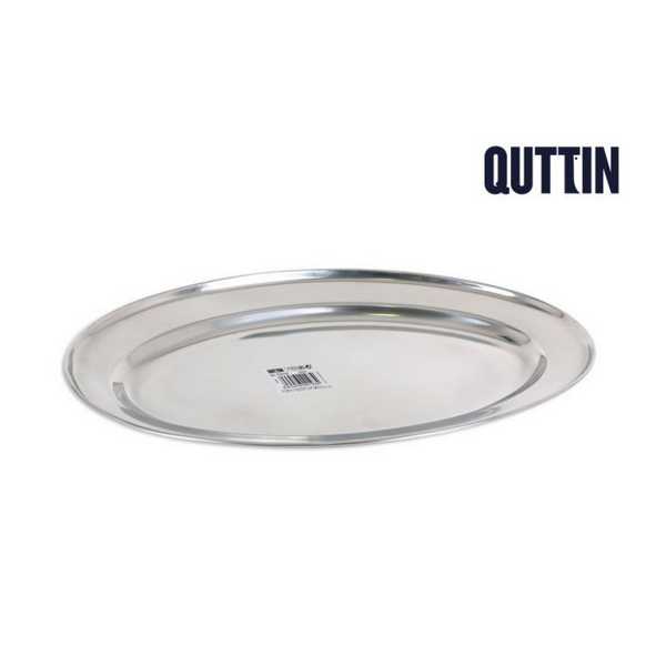 PLATE INOX OVAL 35CM 970102