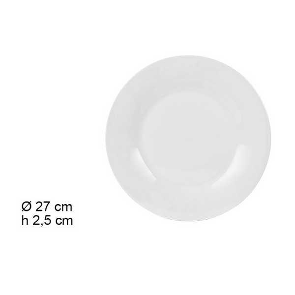 DISH RASO RED.BRA.27CM 101546