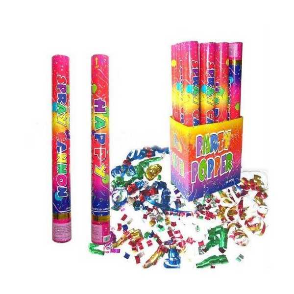 CONFETIS TUBO 40CM 8240