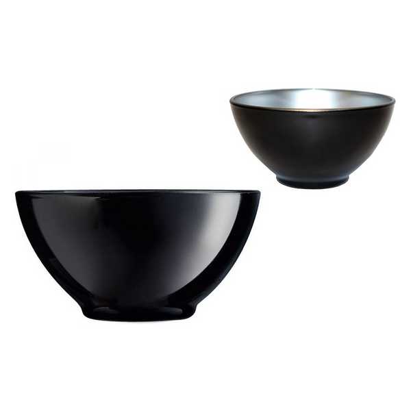 BOWL BLACK LUMINARC 50CL