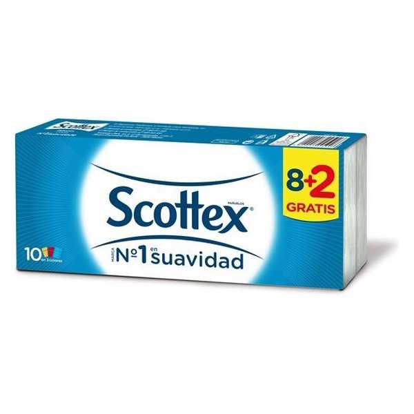 LENÇOS PAP.SCOTTEX BRAN.PK8+2