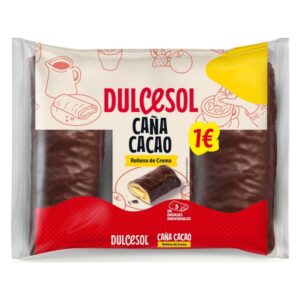SNACK DULCESOL CANAS CHOC.153G