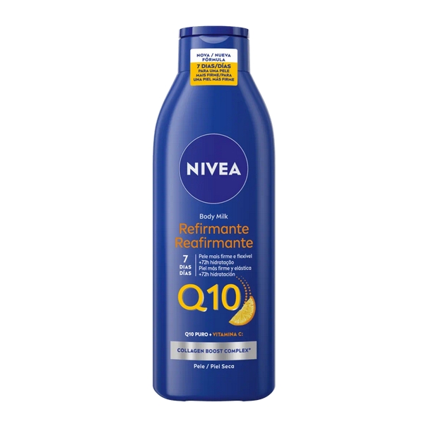 BODY MILK NIVEA REAF.Q10 SEC.400M