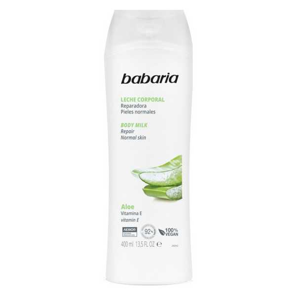 BODY MILK BABARIA REPAR.ALOE 400M