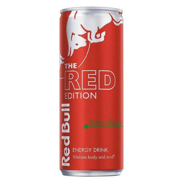 DRINK RED BULL WATER MELON LT 250ML