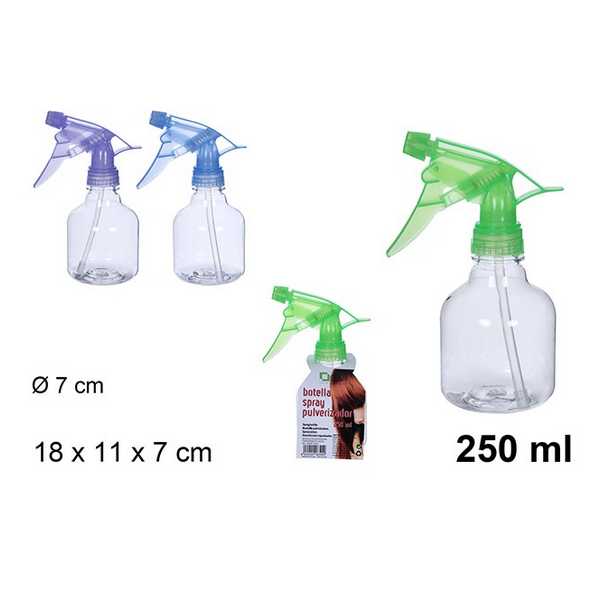 BOTTLE PULV. TRANS.250ML 108390