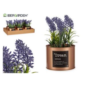 VASE C/PLANTA ARTIF. LAVA.87554