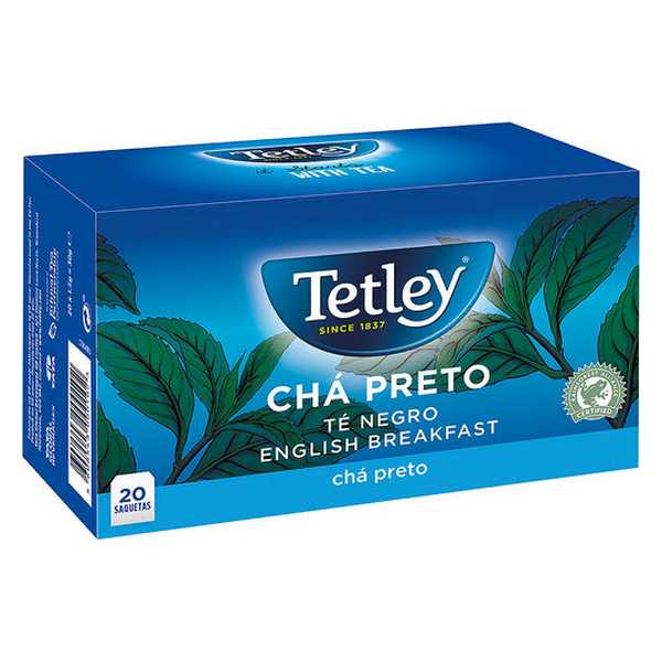 TEA TETLEY BLACK 30G 20SQ.