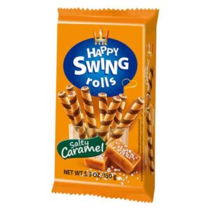 WAFFERS FLIS HAP. SW. ROL.CARAM.150G