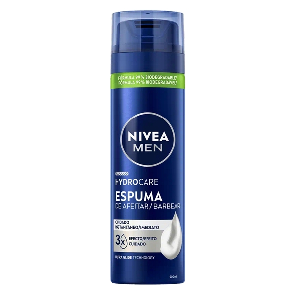 FOAM BARBA NIVEA PROT&CUID.200M