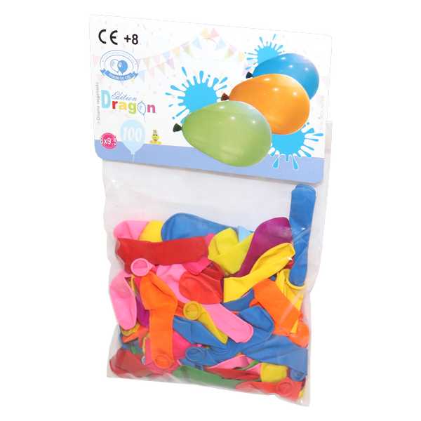 BALLON WATER SORT.(100) 1001