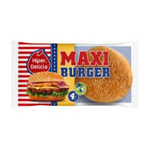 BREAD HAMBURGER H.DEL.MAXI 300G