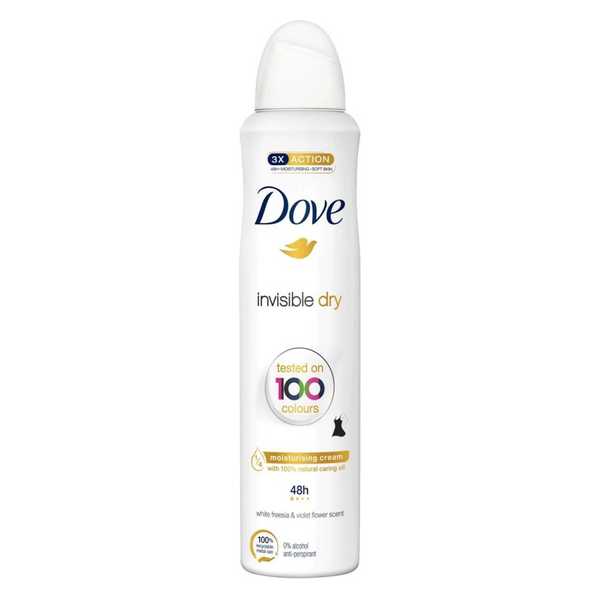 DEODORANT DOVE SPR INV.DRY 250ML