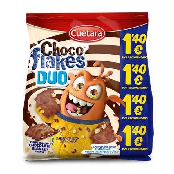 BOLACHAS CUETARA CH.FLAKES DUO 120G