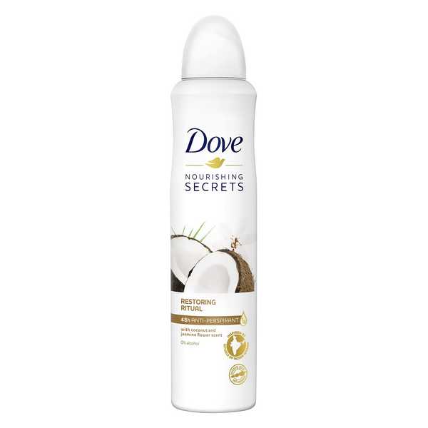 DEODORANT DOVE SPR G/F. COCO&JAS.250M