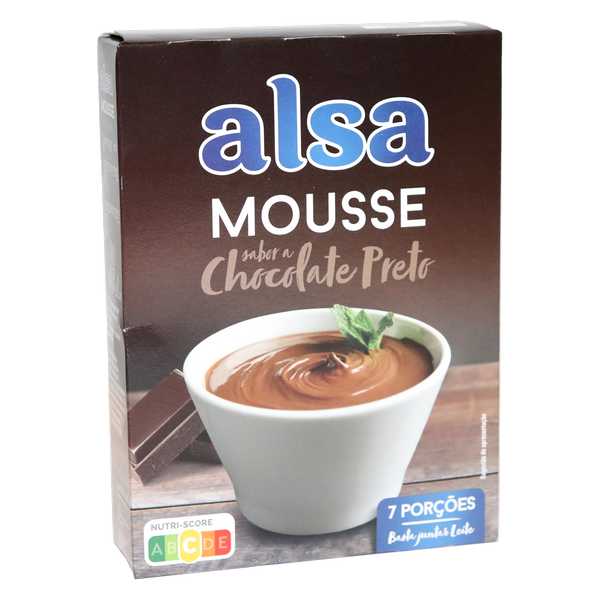 MUSSE ALSA CHOC.PRETO 125G