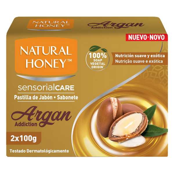 SOAP N.HONEY ARGAN 2X100G